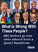 There are people who work for NBC News that are mad management hired a Republican. They still can't figure out why most Americans don't trust journalists to tell the truth. 